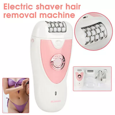 2 IN 1 Epilator For Women Cordless Rechargeable Lady Body Hair Removal Shaver • $32.99