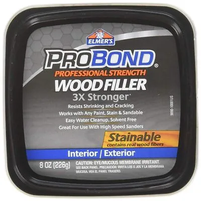 Elmer's P9890 (8oz) / P9891 (16oz) / P9892 (32oz) Probond Wood Filler Brown • $11.44