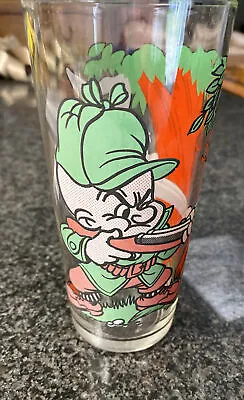 VINTAGE 1976 Pepsi Looney Tunes WB Bugs Bunny Elmer Fudd Drinking Glass Tumbler • $9.99
