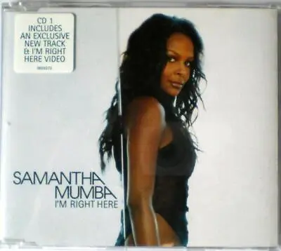 Samantha Mumba - I'm Right Here CD Samantha Mumba (2002) • £2.59