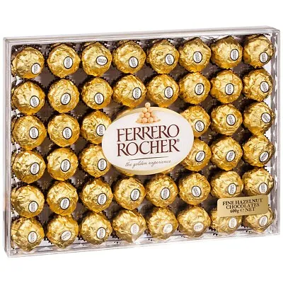 NEW Ferrero Rocher 600g Hazelnut Milk Chocolate Gift Box 48 Pieces Party Pantry! • $39.99