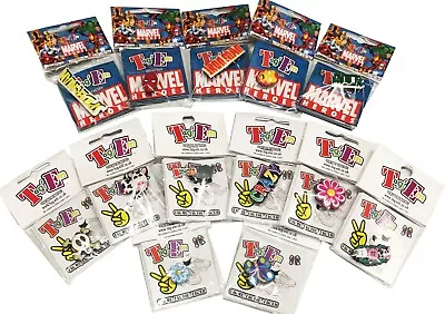 £4.99 • Buy 10x Marvel / Standard Hulk, Ironman Spiderman Party Bag Fillers Boys Shoe Charms