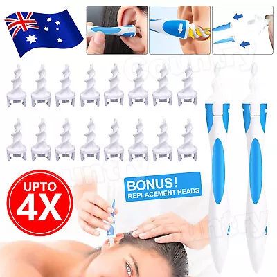 AU Ear Wax Removal Remover Tool Ear Cleaner Q-Grips Pick Swab Handle 16Tips • $4.85