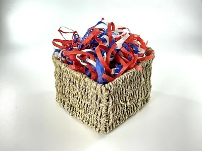 Mixed Shredded Tissue Paper Soft Hamper Gift Box Filling Coloured Packaging • £1.19