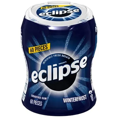 Eclipse Winterfrost Sugarfree Chewing Gum 60 Piece • $11.60