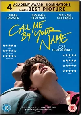 NEW Call Me By Your Name DVD [2018] • $18