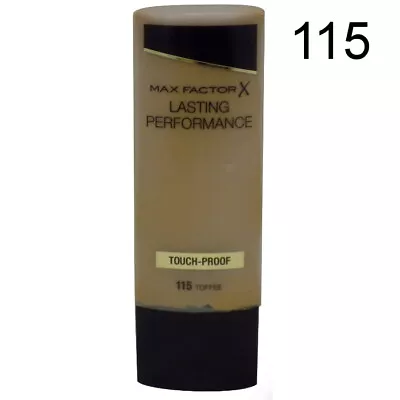 3 X Max Factor Lasting Performance Touch Proof Foundation 35ml - 115 Toffee • $31.99