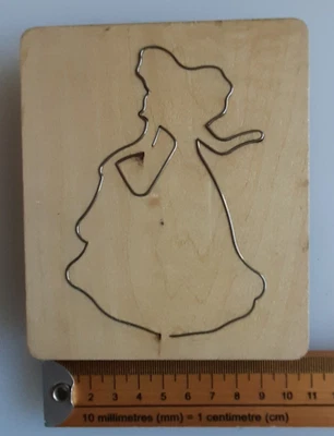 £4.99 • Buy Aurora Style Wooden Cutting Die - Suitable To Use On Sizzix Machines