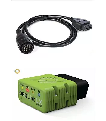 OBDLink LX Bluetooth Scanner +10PIN Adapter For BMW Motocycles Motorade MOTOSCAN • $99.95