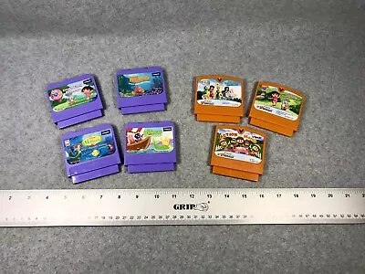 Vtech VSmile VMotion Lot Of 7 Game Cartridges Dora Little Mermaid Nemo Tinkerbel • $10