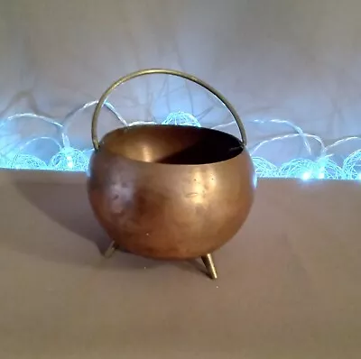 Mini Copper Cauldron Pot Vintage • $9.99