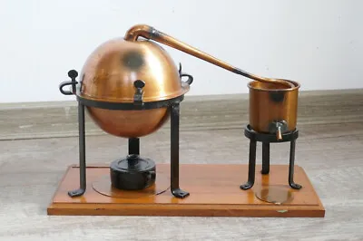 ~~~ Vintage Old Small Still Distilling Spirits Copper Essential Oils ~~~ • $194