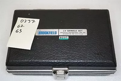 Brookfield LV Spindles LV-2 (62) LV-3 (63) With Case • $200