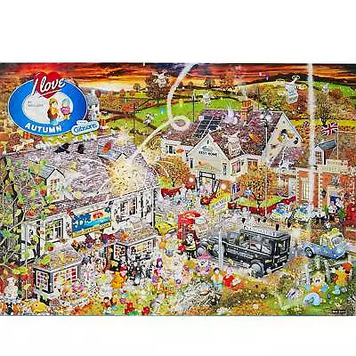 Gibsons I Love Autumn Jigsaw Puzzle 1000pcs Mike Jupp • £9.45