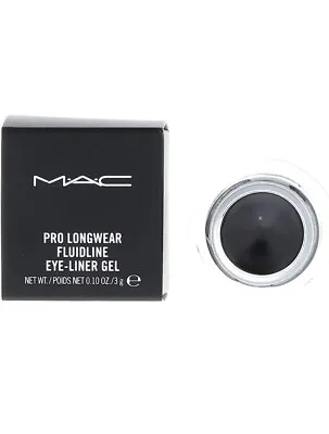 MAC Pro Longwear Fluidline Black Gel Liner - Blacktrack - 3g • £16.50