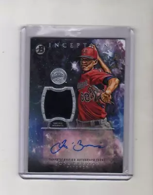 2016 Bowman Inception ... Jose Berrios Auto Jersey ... Twins • $7.99