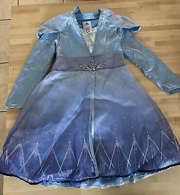 Disney Store Frozen 2 Elsa Dress Costume Size 4 • $20