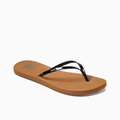 £20.55 • Buy REEF - Bliss Nights Flip Flops - Womens Sandals - Black Patent