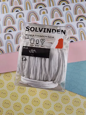 IKEA SOLVINDEN Fairy Light Decoration 3  Set Of 12 Nylon Shade Lanterns 1752 • $39.98