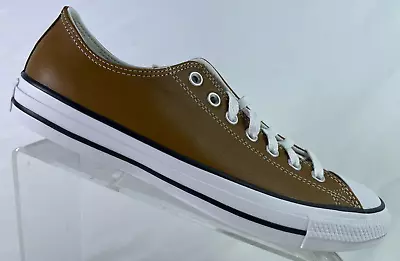 Converse Chuck Taylor All Star Ox Leather Dark Brown Men's Size 10 A09977C • $59.95