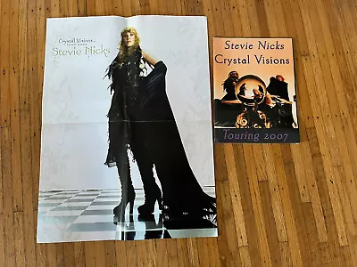 Vintage 2007 Stevie Nicks Crystal Visions Sealed Tour Book And Poster • $99.99