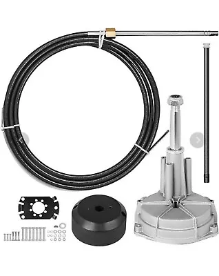 16 Feet SS13716 Boat Rotary Steering System Outboard Kit 16Ft Marine Cable • $119.99