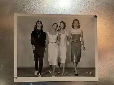 4 Girls In Town~ Julia Adams Gia Scala Vintage Movie Press Release Photo 8x10 • $19.99