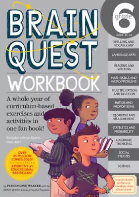 Brain Quest Workbook: Grade 6 - Paperback By Walker Persephone - GOOD • $3.98