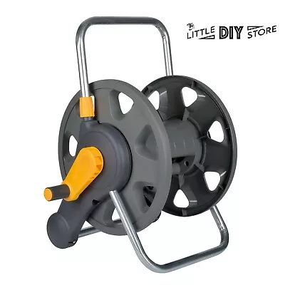 Hose Reel Hozelock Hosepipe Storage Hose Pipe Reel Handy 2475 60m 2-in-1  • £54.99