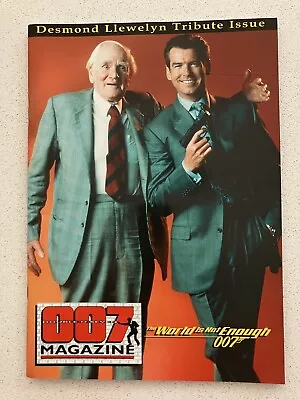 007 MAGAZINE Issue 37 - The World Is Not Enough Special Desmond Llewelyn Tribute • £9.99