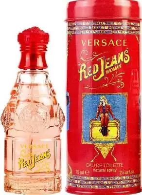 Red Jeans By Versace For Women EDT 2.5 Oz New In Can • $19.38