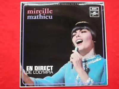 Mireille Mathieu Live At The Paris Olympia LP Columbia SCX6246 EX/EX 1968 Live A • $37.83