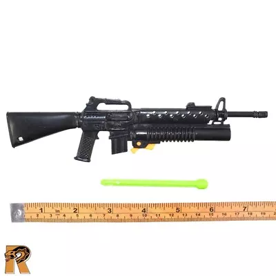 Rapid Fire - M16 Rifle W/ Launcher #2 - 1/6 Scale - GI JOE Action Figures • $4.99