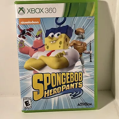 Spongebob Hero Pants The Game 2015 - Xbox 360 NO Manual Tested Free Shipping • $18.99