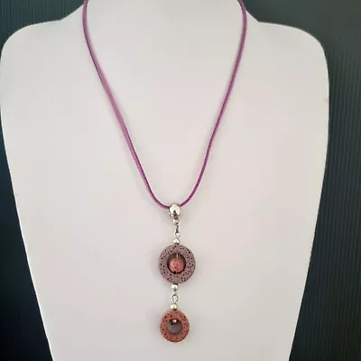 £1.50 • Buy Purple Pendant Necklace