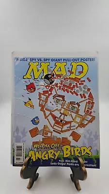 Mad Magazine Oct And Dec 2011 Angry Birds  Lady Gaga Kardashian Spy Vs Spy • $27.99