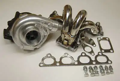 FOR Honda Prelude H22 T3/T4 T04E Turbo + Manifold Kit New • $424