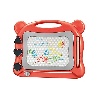 Magic Writer Magnetic Writing Drawing Slate Board Doodle Pad Color Kids Toy QS • £7.86