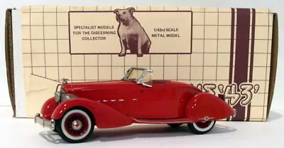 Minimarque 43 1/43 Scale US8A - 1934 Packard Boattail Runabout Speedster - Red • $238.43