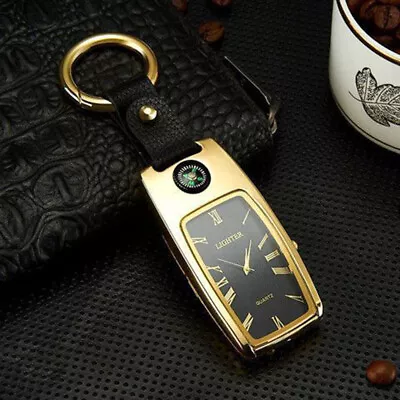 WINDPROOF USB ELECTRONICS LIGHTER Rechargeable Double ARC Flameless Plasma GIFT • $14.99