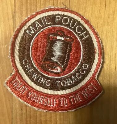 Vtg. Mail Pouch Chewing Tobacco Patch--Free Ship • $14.99