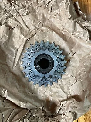 Suntour New Winner Silver 6 Speed Freewheel 14-24 Eng.1.37 X 24 & SRAM Chain • $30