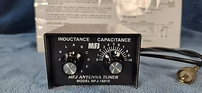 MFJ-16010 - Variable L-Network Random Wire HF Antenna Tuner - 200 W - ONE OWNER! • $41