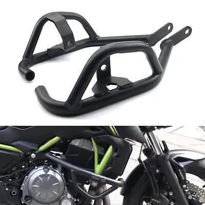 2Pcs Motorcycle Engine Guard Crash Bar Protector For Kawasaki Z650 Z650RS 2017+ • £117.53