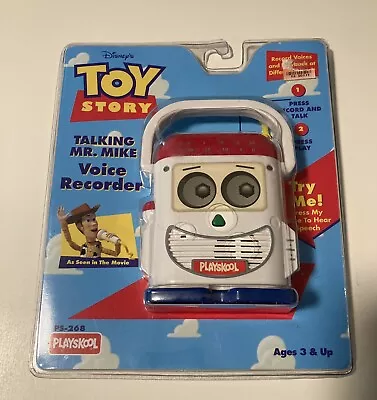 Toy Story Mr. Mike 1996 5” Talking Action Figure New Sealed • $164.99