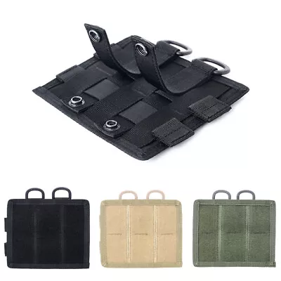 Outdoor HOOK&LOOP Board Tactical Bag Mag Magazine Pouch Molle Patch Board Panel • $7.99