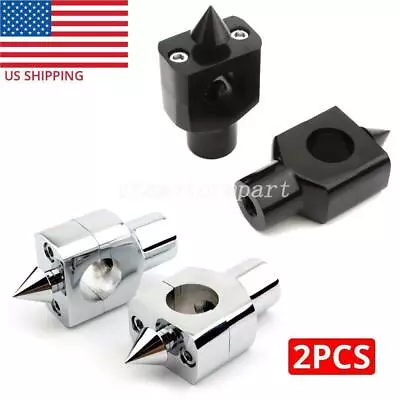 $41.82 • Buy Motorcycle Spike 1  Handlebar Risers For Yamaha V Star 650 1100  Road Star 1700