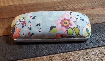 Vera Bradley ~Eyeglass Sunglass Case Hard Clamshell~ Blue Floral~ 6 L - Summer • $12.99