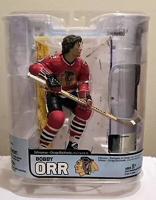 Bobby Orr McFarlane NHL SportsPicks Legends Series 5 Chicago Blackhawks Figure • $35