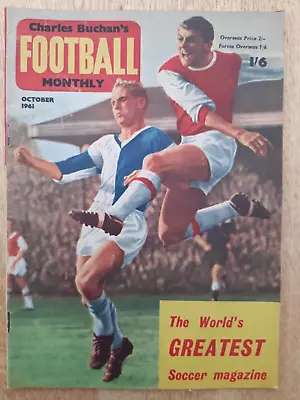 Charles Buchan's Football Monthly October 1961 Cardiff City Feature • £1.50